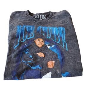 NEW Ice Cube Graphic Tee T-Shirt Today was a Good Day LARGE 100% Cotton Music